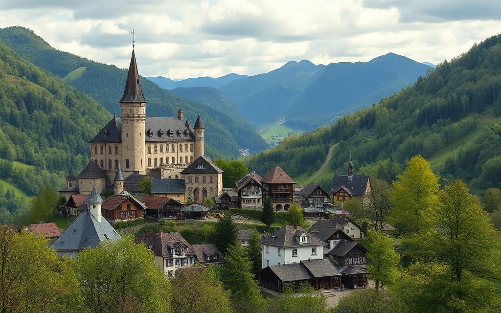 Gruyères, Käse & Schokolade